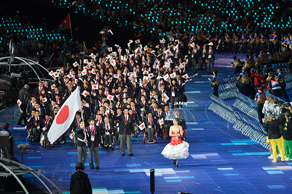 2012年ロンドンパラリンピック・日本選手団入場