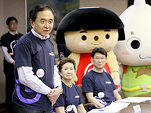 チャレンジデー2014 神奈川県庁での決起集会