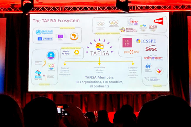 Presentation on the TAFISA Ecosystem（SSF’s logo!）