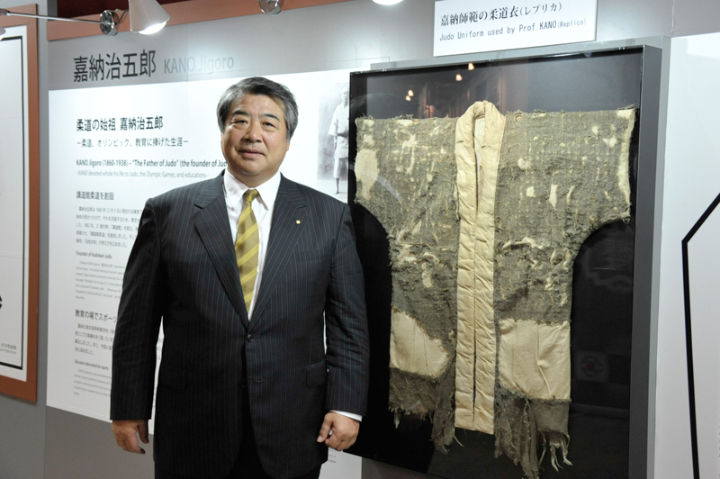 世界選手権東京大会 復刻された嘉納師範の柔道着と