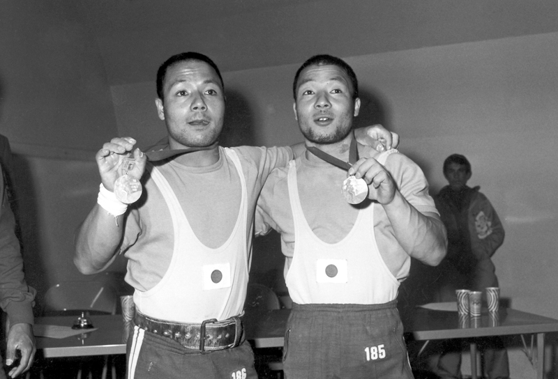 兄弟でメダル獲得（1968メキシコオリンピック）