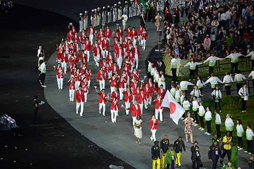 ロンドンオリンピック開会式日本選手団入場（2012）
