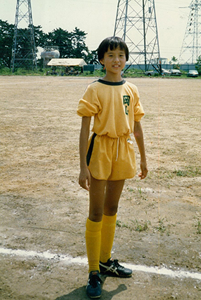小学生時代、サッカーを始めたころ