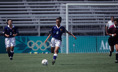 アトランタオリンピックに日本代表として出場（1996年）