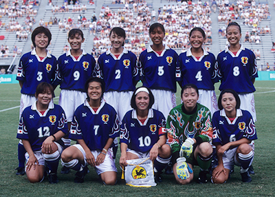 アトランタオリンピック（後列右端）（1996年）