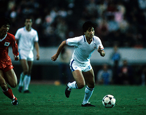 木村和司/1986ワールドカップアジア予選(1985年）