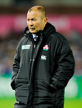 2012年～2015年まで日本代表のヘッドコーチを務めたエディ・ジョーンズ（オーストラリア）