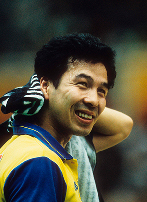 ソウルオリンピックに出場した宮崎義仁（1988年）