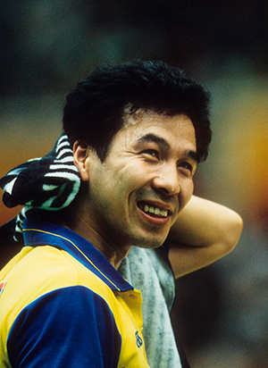 ソウルオリンピックに出場した宮崎義仁(1988年)