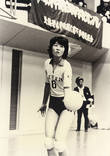 高校3年、インターハイに出場(1976年)