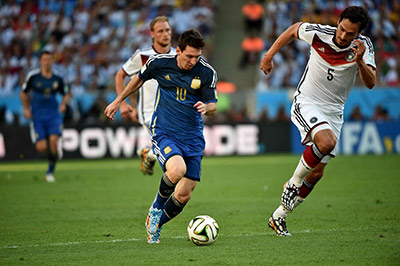 FIFAワールドカップブラジル2014決勝・メッシ選手（アルゼンチン）