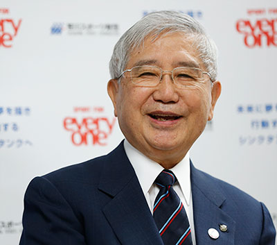 上原明氏(インタビュー風景)