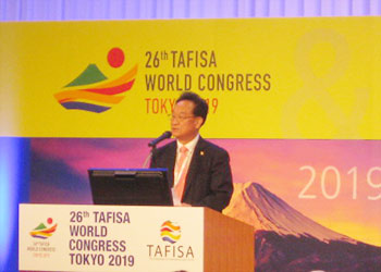Dr. Ju-Ho Chang氏（TAFISA会長）