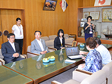 「広報アイデア賞」授与式を開催しました（島根県雲南市）