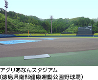 アグリあなんスタジアム（徳島県南部健康運動公園野球場）