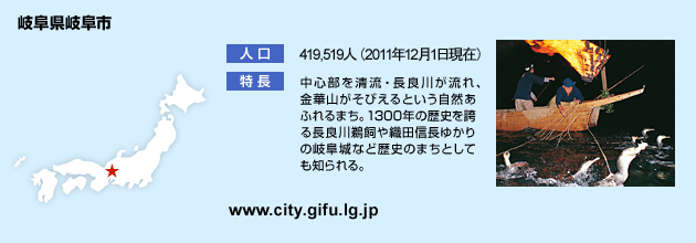 岐阜県岐阜市について