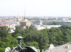 帝政ロシアの首都、サンクトペテルブルク