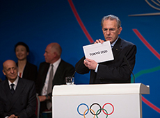 IOC総会で東京が決定した瞬間