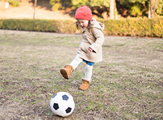 女子のサッカーイメージ