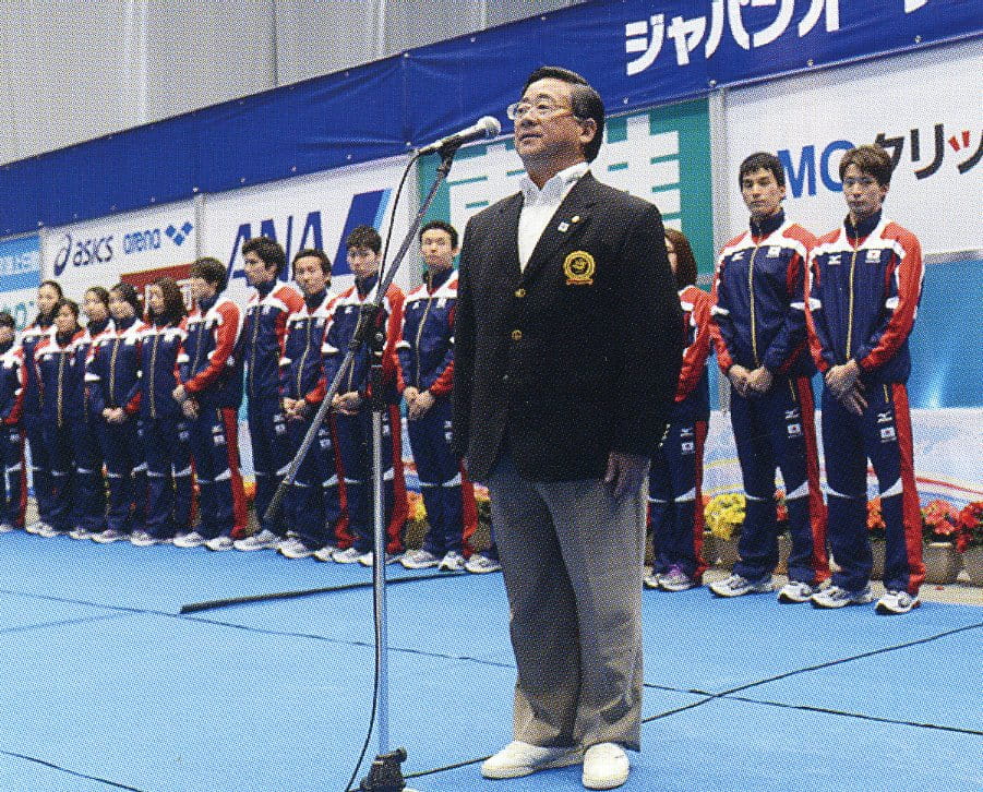 As vice-president and executive managing director of the Japan Sport Association, Masafumi Izumi actively promotes children’s participation in junior sports. ©Photo Kishimoto