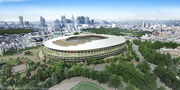 The newly completed Japan National Stadium will be called Olympic Stadium during Tokyo 2020.