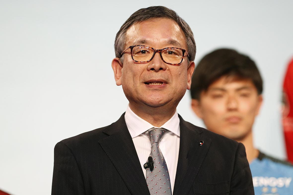 J. League Chairman Murai believes the Tokyo Games will be a truly important event, precisely because they are being held during a pandemic. ©Photo Kishimoto