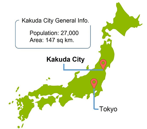 Map of Kakuda