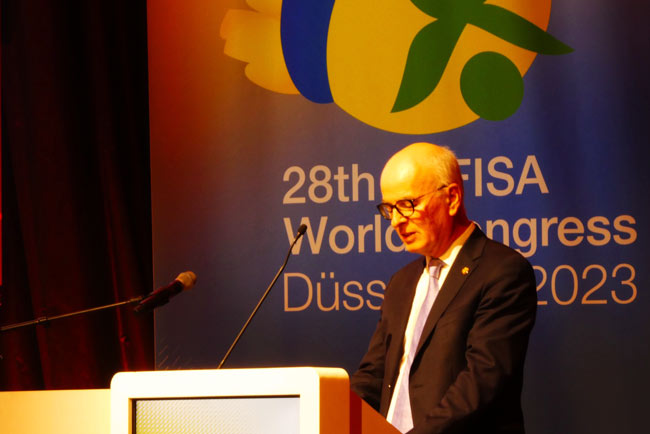 Wolfgang Baumann, TAFISA President 