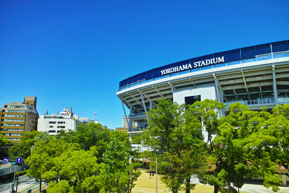 スポーツ環境「する」「みる」「ささえる」の合計スコアで1位となった横浜市（野村総合研究所調査）。「横浜スタジアム」はその中核。