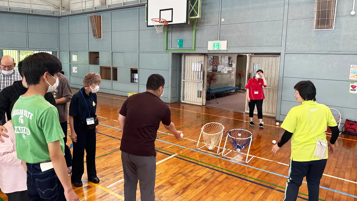 北九州市（小倉南区）モデルプログラム第1回の様子