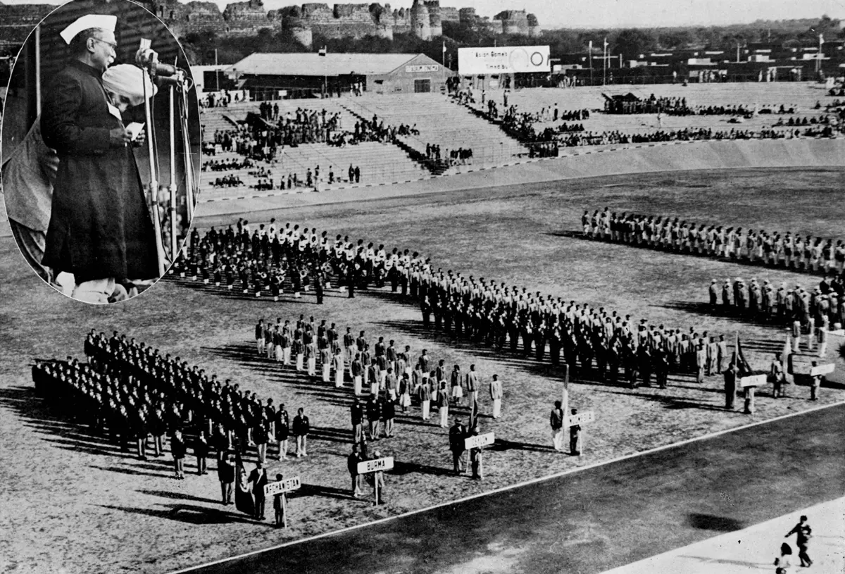 第1回アジア競技大会(1951/ニューデリー)開会式
