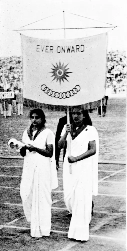 第1回アジア競技大会 開会式(1951/ニューデリー)（写真：フォート・キシモト）