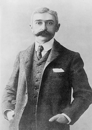オリンピックの創始者ピエール・ド・クーベルタン男爵