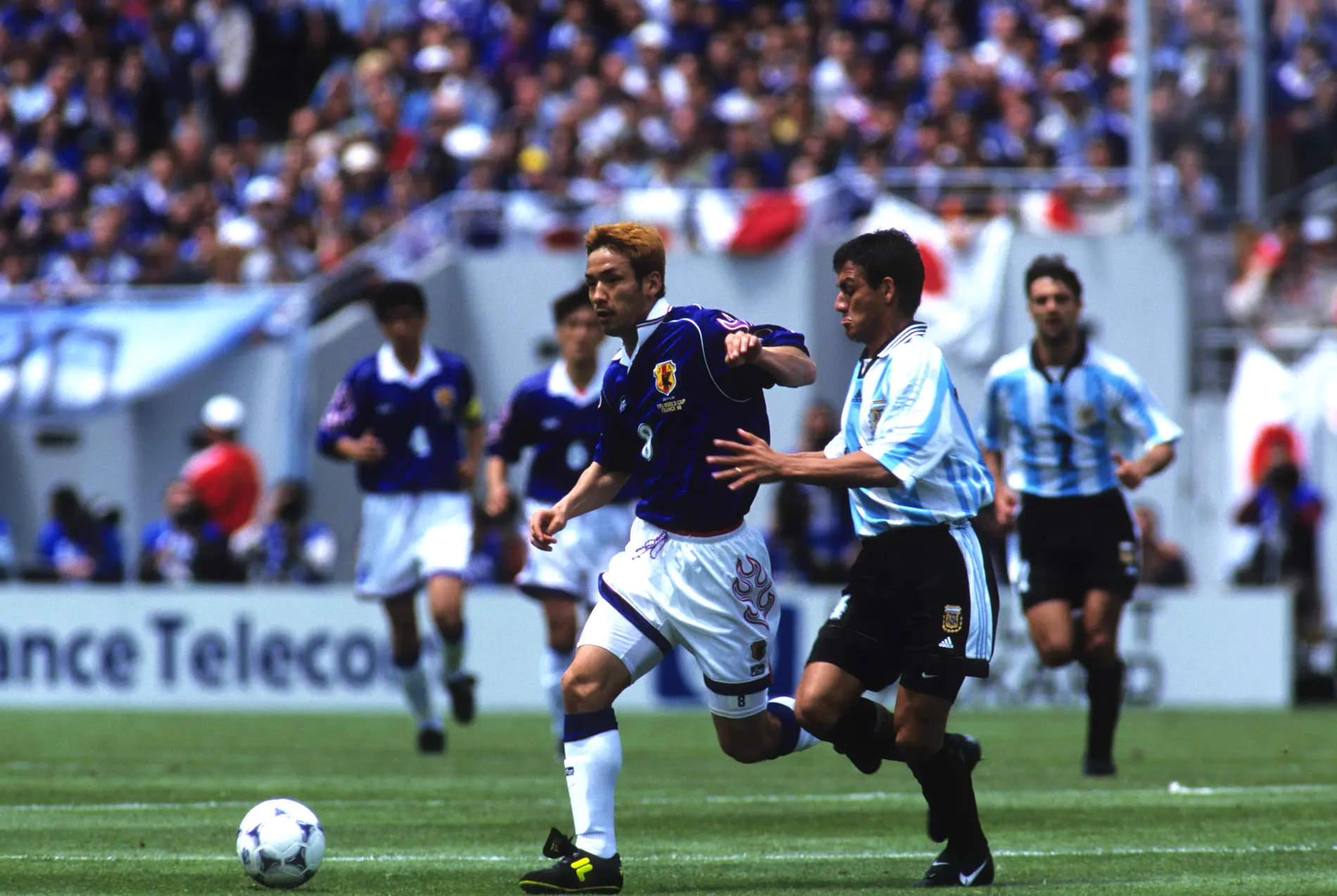 FIFAワールドカップ1998 フランス大会　予選リーグ グループH　アルゼンチン戦で