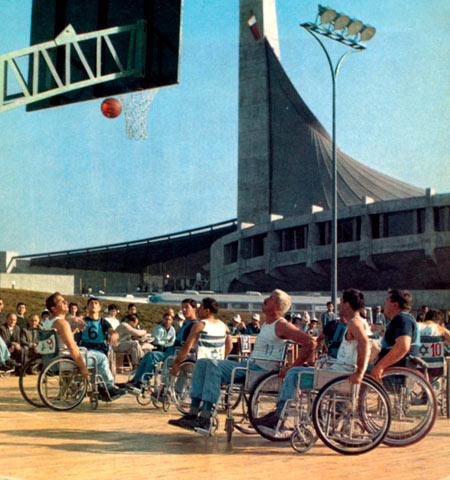 1964年第２回パラリンピック東京大会の車いすバスケットボール