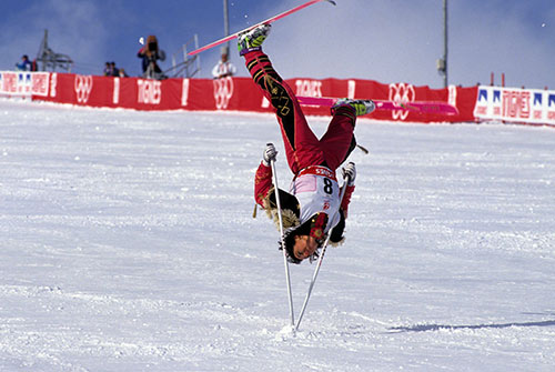 1992年アルベールビル冬季大会で行われたバレエスキー