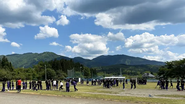 鹿角中学校8の字アタックなわとび大会