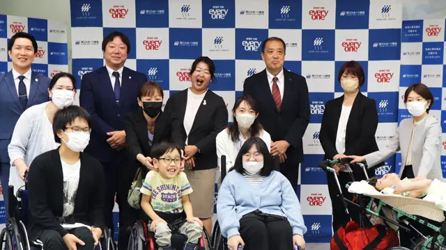 「障害者のスポーツの日常化に向けて 江戸川区モデルプログラム」記者発表会（2024年6月） 