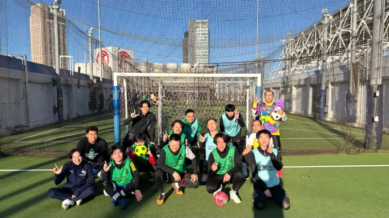 フットサル部の様子  　写真提供: 株式会社ボールド