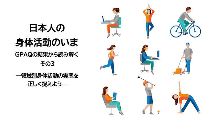 日本人の身体活動のいま－GPAQの結果から読み解く－