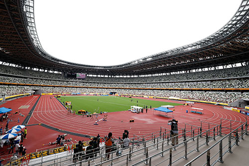 セイコーゴールデングランプリ会場全景（2020年8月）