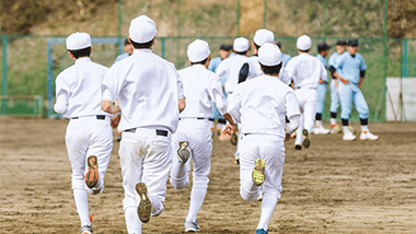 10代（小中高生、大学生など）の野球人口