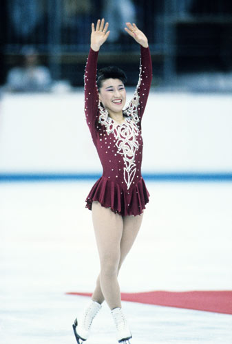 1992年アルベールビル大会・女子フィギュアスケートの伊藤みどり