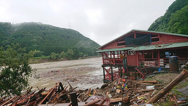 令和2年7月豪雨 熊本県人吉市山間部