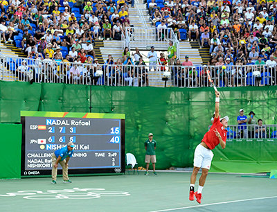 リオデジャネイロオリンピックで日本に銅メダルをもたらした錦織圭