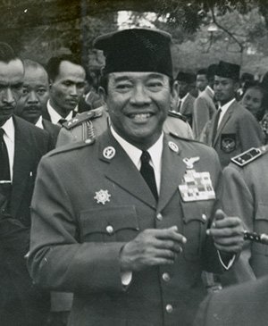 インドネシアのスカルノ大統領（1963年）