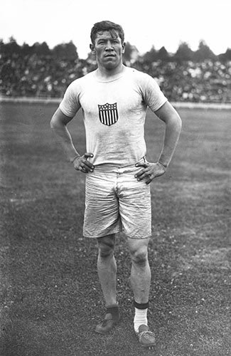 1912年ストックホルムオリンピックに出場
