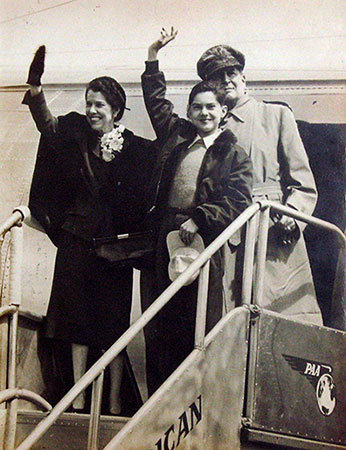 マッカーサーと家族（1950年）
