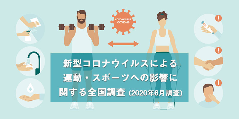 新型コロナウイルスによる運動・スポーツへの影響に関する全国調査
