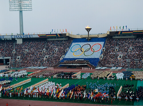 日本が不参加となったモスクワオリンピック開会式（1980年）